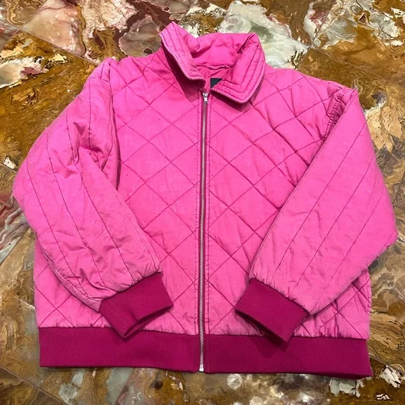 wild fable Jackets Coats Wild Fable Bomber Pink Jacket Brand